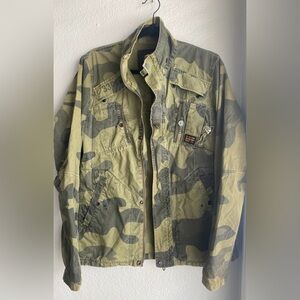 Vintage G-Star Raw Camo Utility Jacket Size L